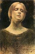 Franciszek zmurko Laudamus feminam oil painting